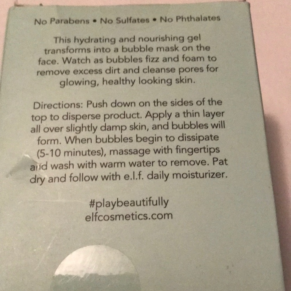 e.l.f hydrating bubble mask - Picture 5 of 5